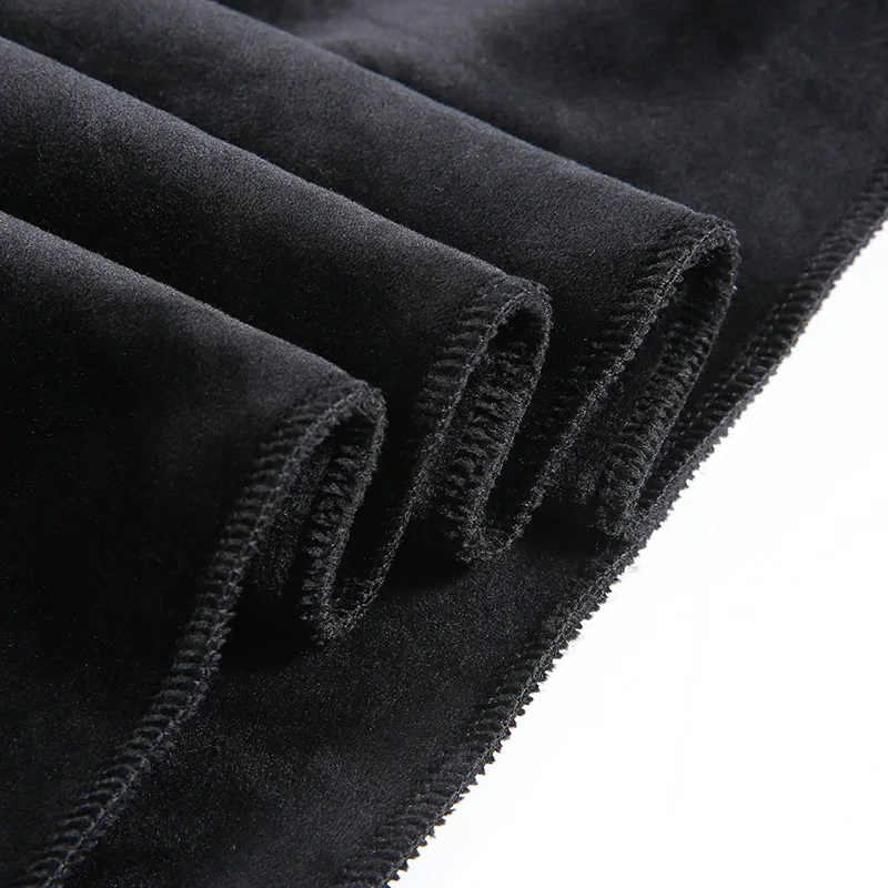 

SHINYMORA 2020 Autumn Winter Gold Velvet Wide-leg Pants Women High Waist Stretch Warm Thick Fashion Casual Wide-leg Pants Femal