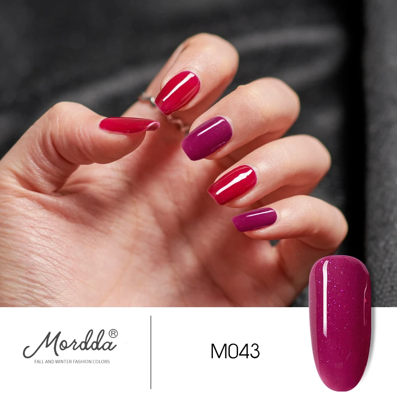 M-043 ROHWXY 8 мл УФ-Гель-лак замачиваемый Гель-лак для ногтей 60 цветов Vernis Nude Гель-лак для ногтей - Цвет: M-043