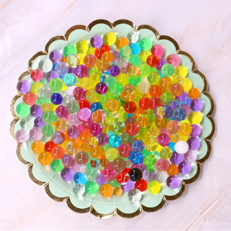 1000 шт. кристаллическая почва грязи расти Магия желе шарики из гидрогеля