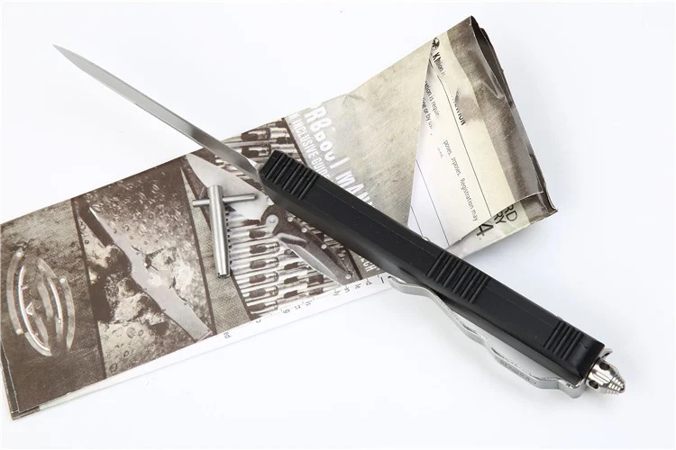 С логотипом UT / Bounty Hunter зомби алюминиевая ручка стальное лезвие Выживание EDC