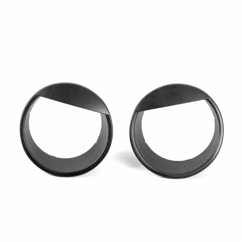 ABS Черная передняя вставки для радиаторной решетки &amp Bird фар покрытие ободок