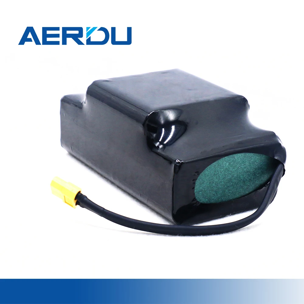 

AERDU 36v 10s2p 37v 42v 5.8ah 250w 18650 lithium-ion battery pack for Wheelbarrow Balancing Scooter with bms 2900mah XT60+DCplug