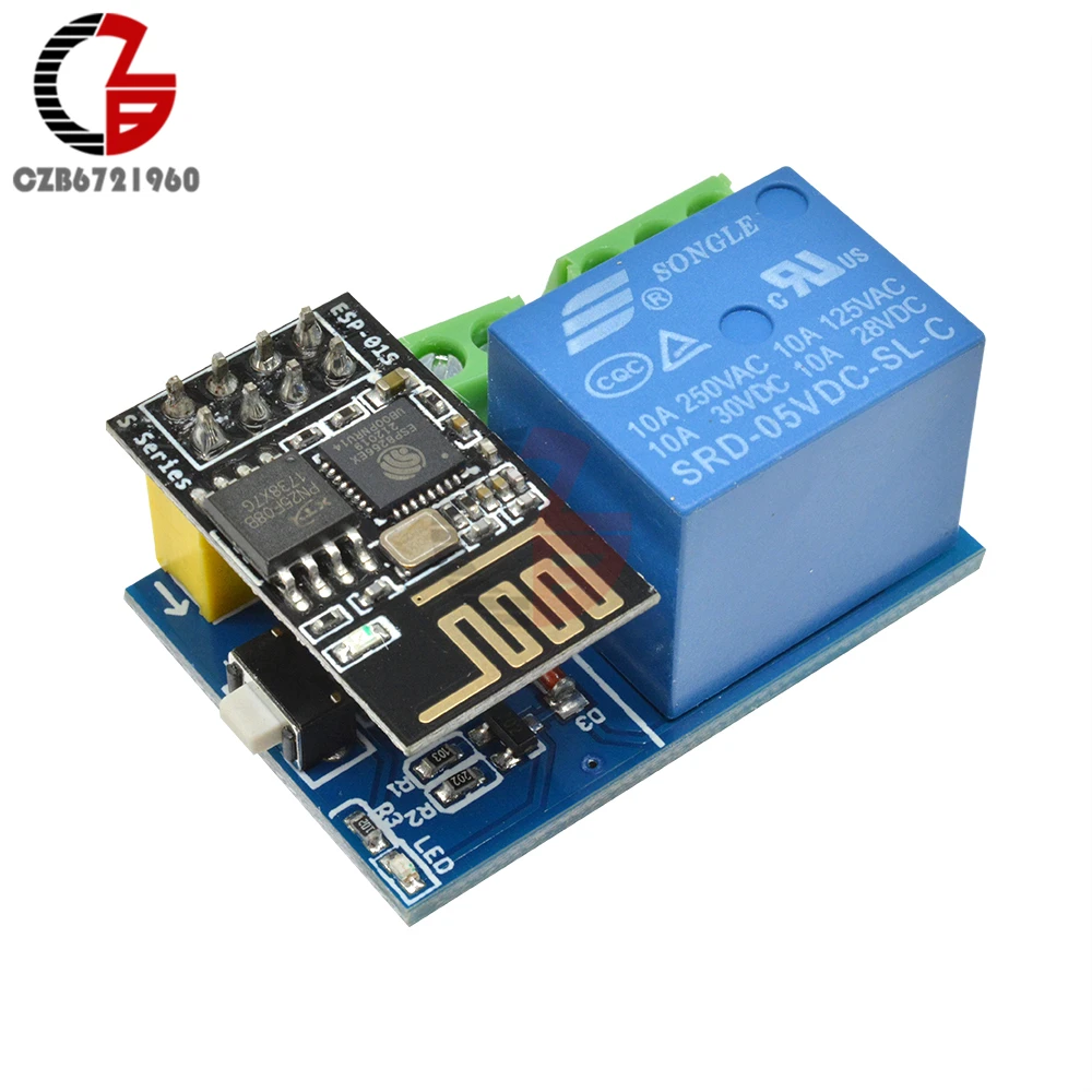 DC 5 В ESP8266 ESP-01S 1 канал беспроводной Wi-Fi релейный модуль дистанционное управление приложение переключатель для Arduino DIY умный дом