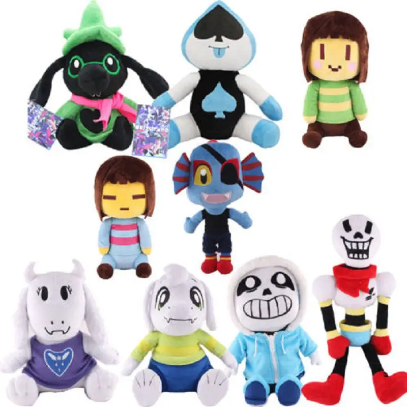 Игра плюшевая Undertale кукла игрушка Санс азриэль ториэль аниме мягкие игрушки