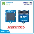 EMMC модуль 8 ГБ 32 ГБ 64 Гб 16 Гб для NanoPi M4 NEO4 RK3399 emmc-microSD TF адаптер