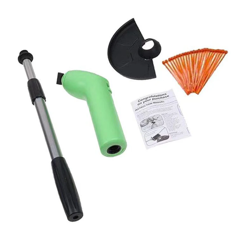 Портативный ручной триммер для травы беспроводной на аккумуляторной батарее