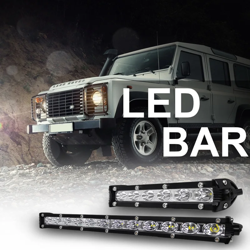 12v24v тонкая Светодиодная панель Точечный светильник внедорожный автомобиль свет