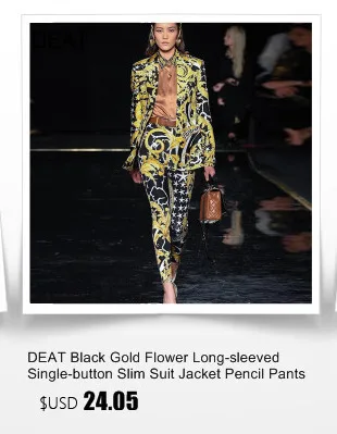 DEAT новая осенняя и зимняя модная женская одежда, трендовая открытая рубашка, сексуальная Укороченная блуза, джинсовая синяя WJ87105L