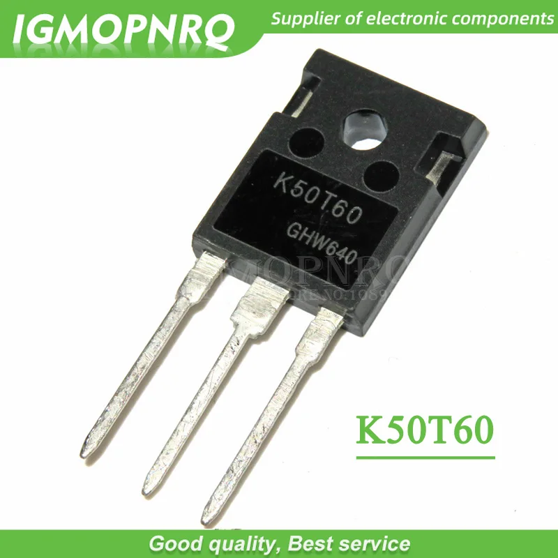 5 шт. K50T60 IKW50N60T 50N60 TO-247 50A 600V IGBT транзистор