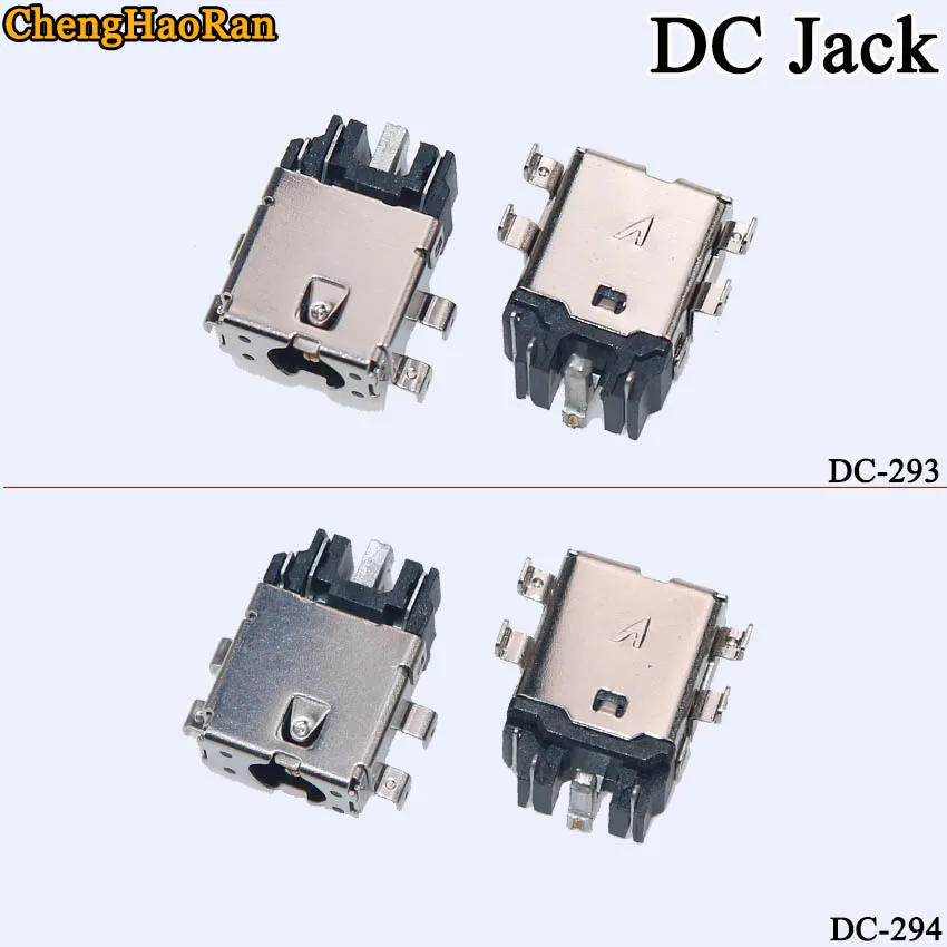 ChengHaoRan 2 шт./лот SMD Тип черный разъем питания постоянного тока силовая головка 4