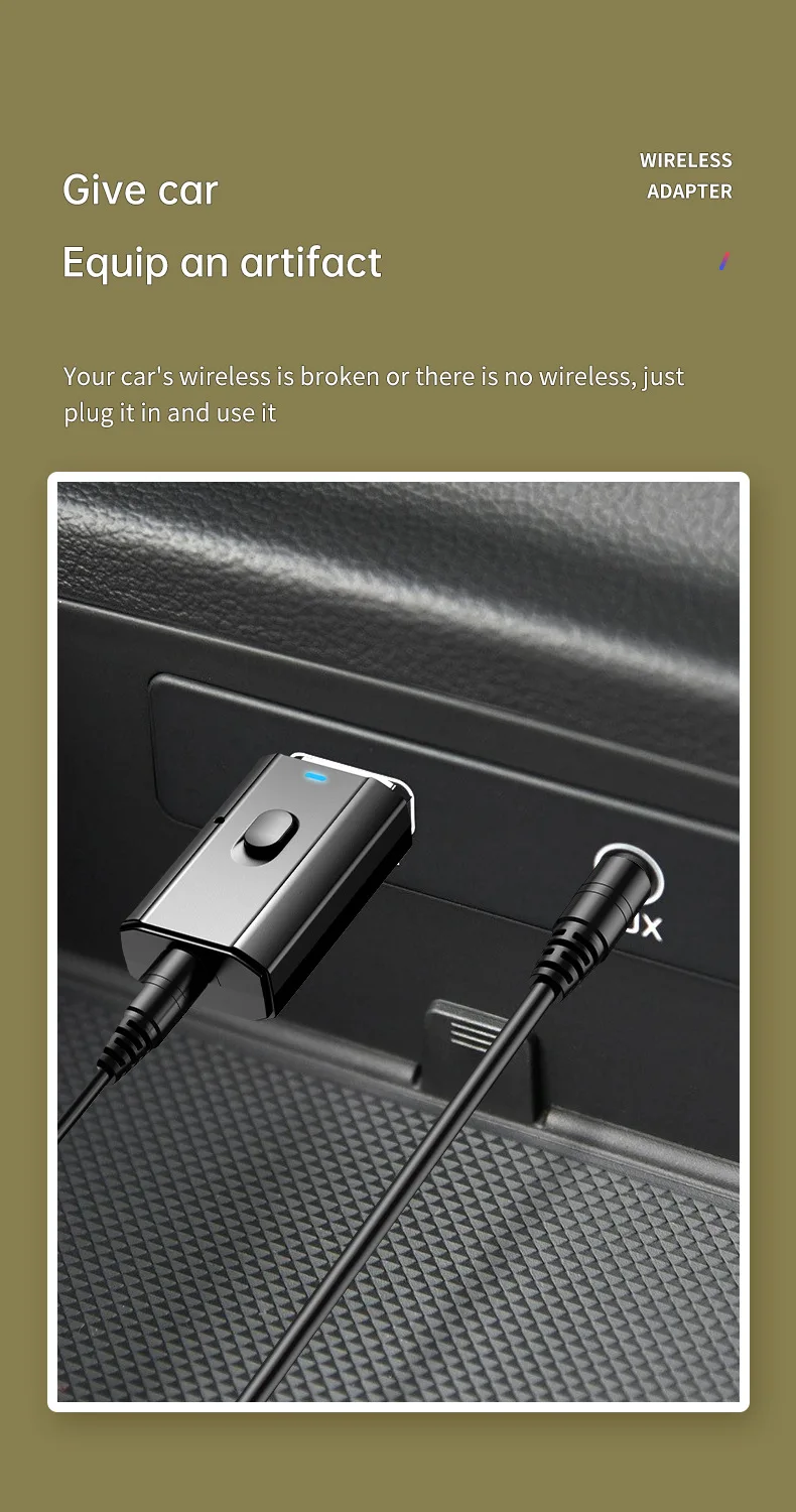 5 0 Bluetooth адаптер USB беспроводной передатчик приемник Музыка Аудио для ПК ТВ