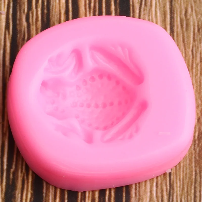 Силиконовые 3D формы в виде лягушки животные помадка аксессуары для украшения