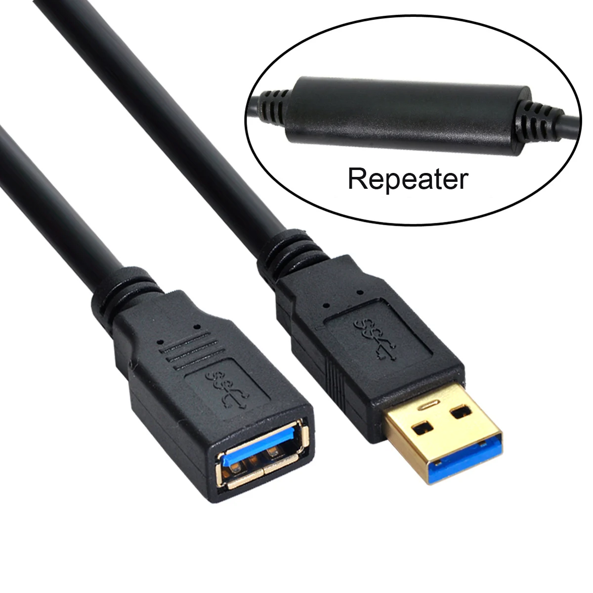 Кабель ретранслятора USB 3 0 с разъемом Папа мама GL3523 10 м 8 для портативных ПК и