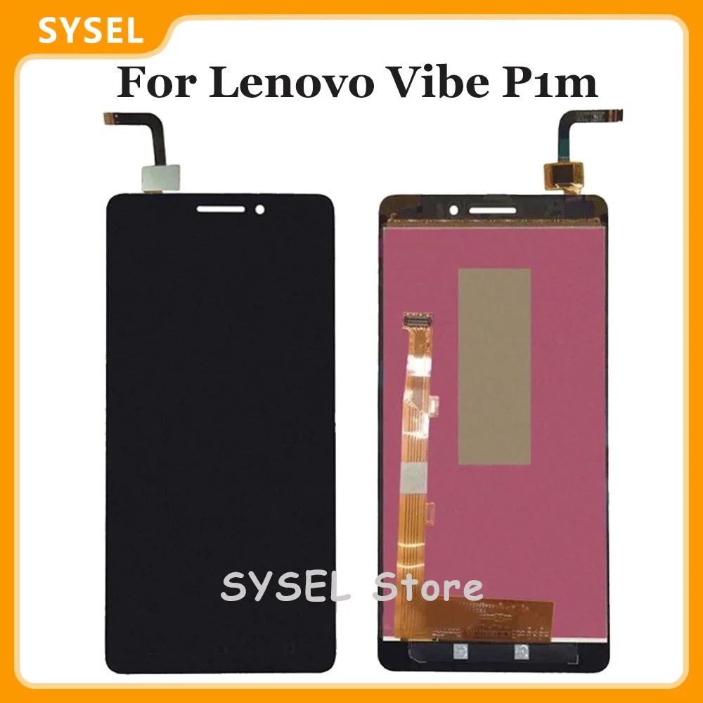 Для Lenovo Vibe P1m P1ma40 P1mc50 ЖК дисплей сенсорный экран дигитайзер телефон в сборе