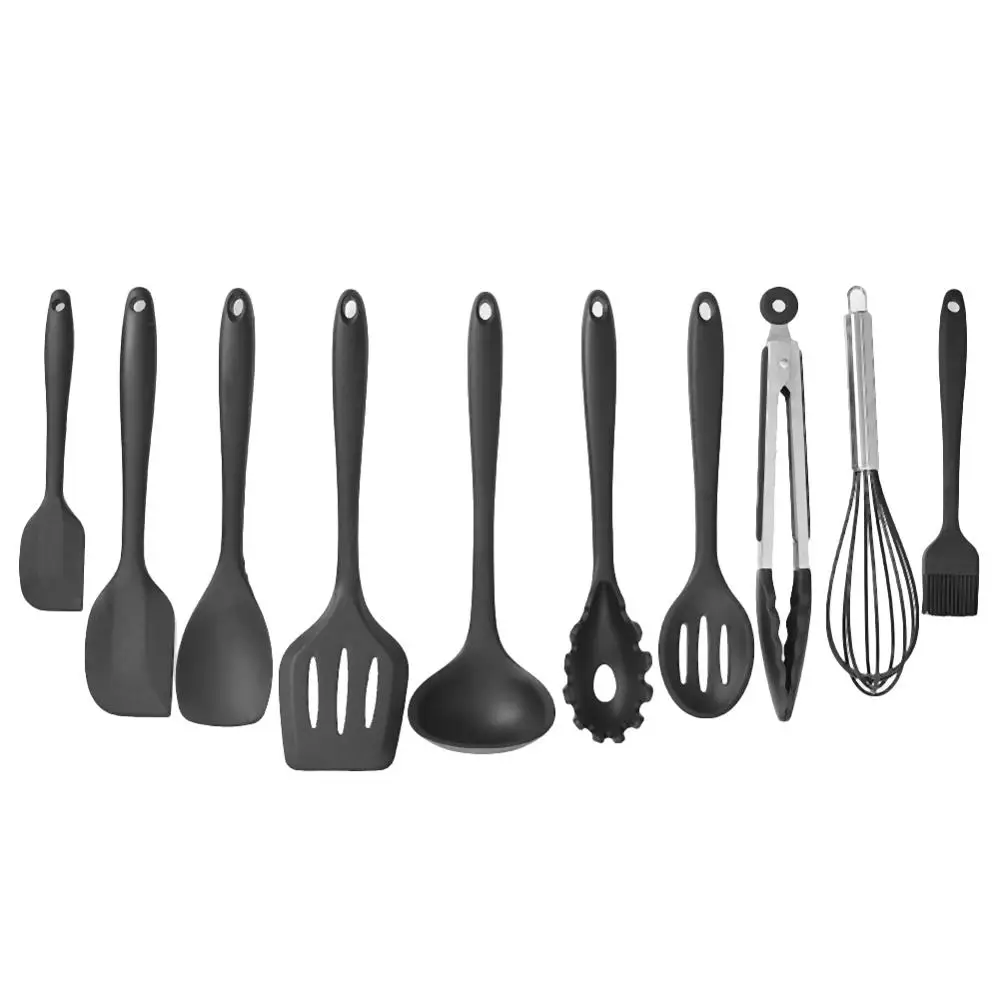 

High quality Cookware Set SiliconeCooking Spoon Kitchen Utensils kichen accessories tongs soup pot set