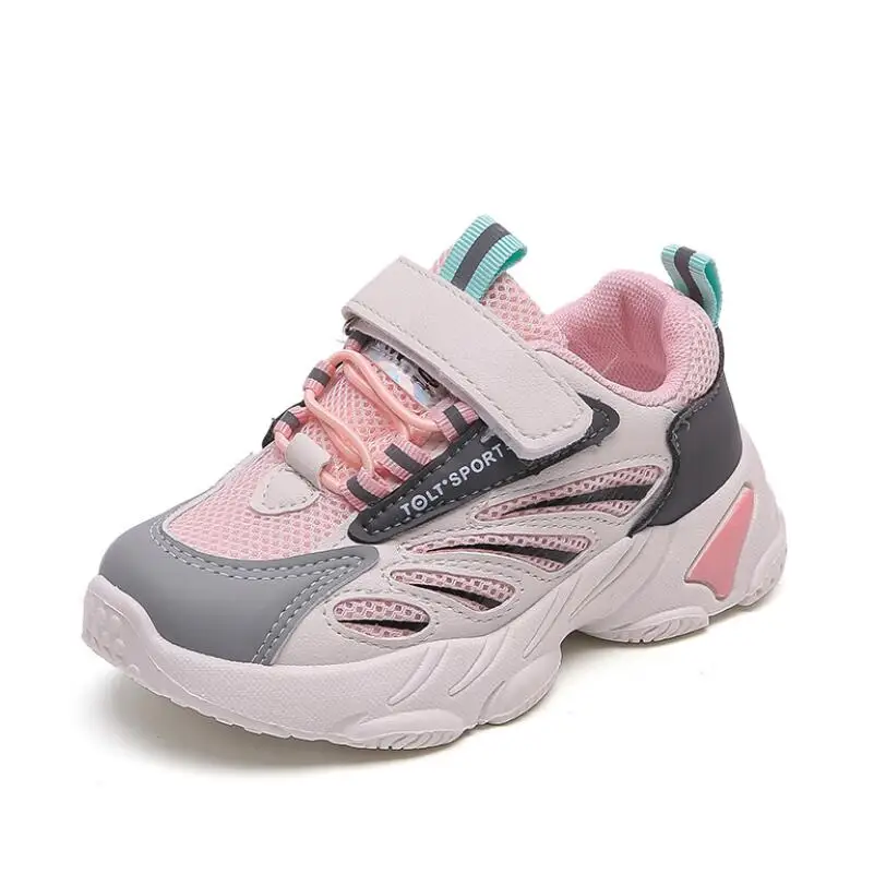 

Kids Fashion Sneakers for Boys Girls Mesh Tennis Shoes Breathable Sports Running Shoes Lightweight Children Casual Walking Shoes