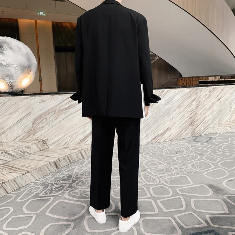 

Men Coats Blazer Sport Suit Slim Fit Korean Style Oversized Blazer Jackets For Latest Coat Design Ropa Hombre Suit Men Eg50jk