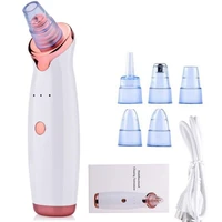 electric vacuum pore cleaner blackhead remover acne pores remove exfoliating cleansing facial beauty instrument usb rechargeable