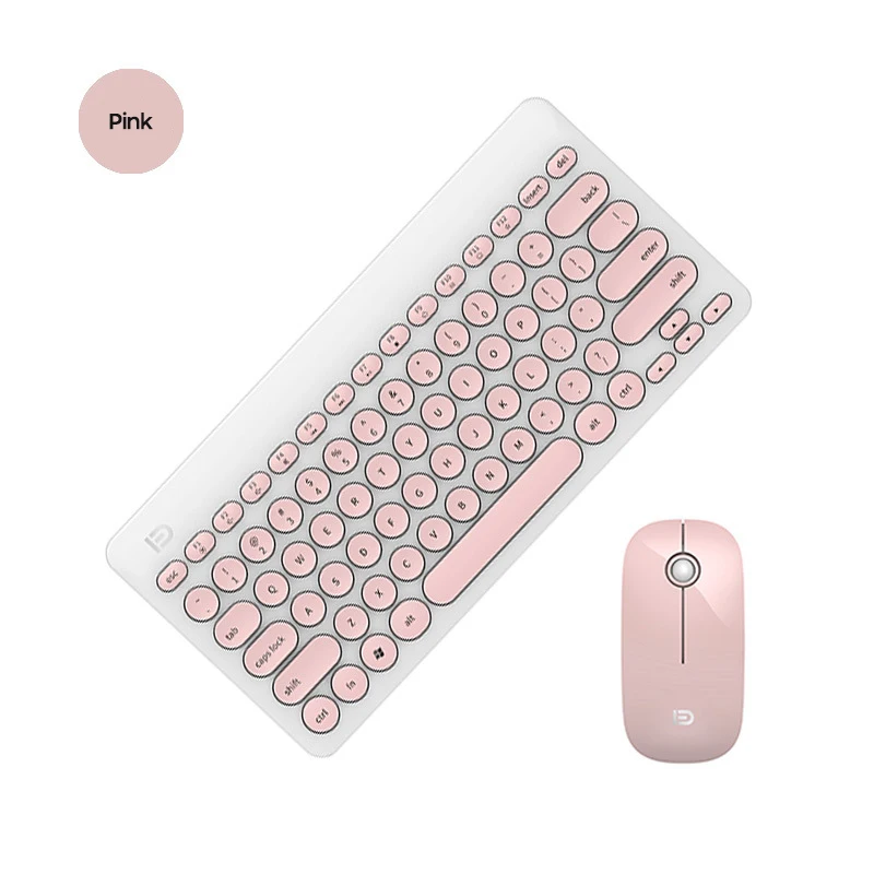 

Wireless Keyboard And Mouse Set Ultra-thin Mini Mute Office Home Notebook Amazon AliExpress New