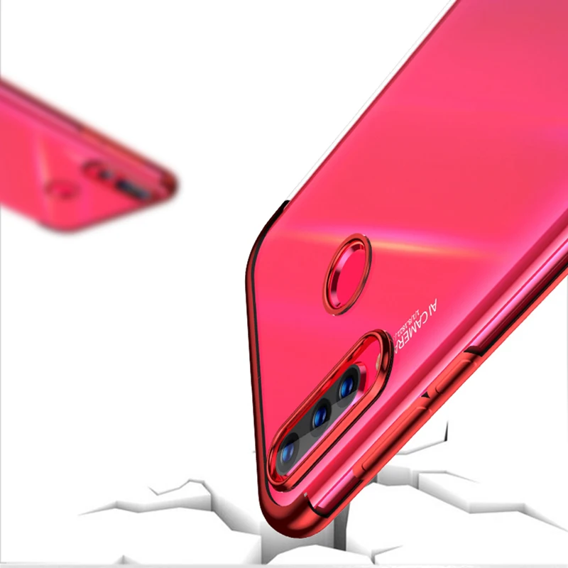 Прозрачный чехол для Huawei Honor 10i HRY LX1T прозрачный tpu мягкий ультра тонкий