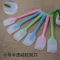 thickened small translucent all inclusive silicone scraper baking cream cake spatula baking tool mixing knife eco friendly