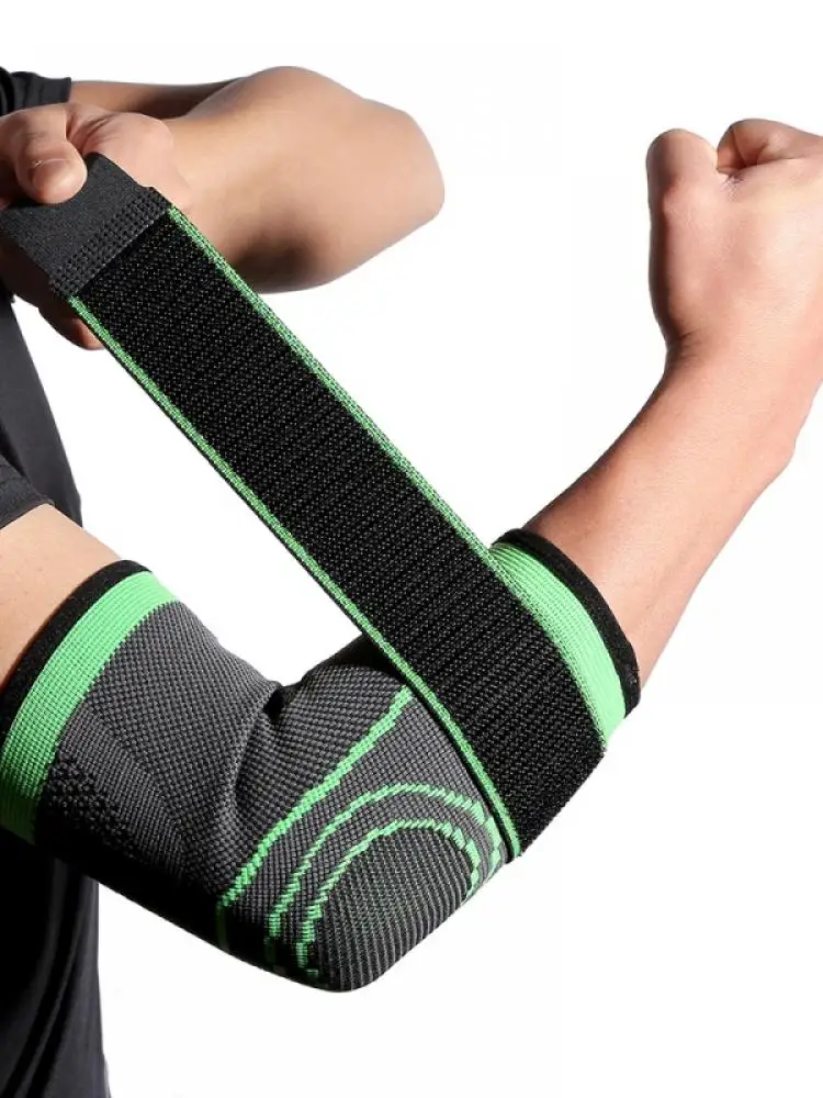 

Men Bandage Tennis Elbow Pads Volleyball Breathable Elbow Pads Sports Protection