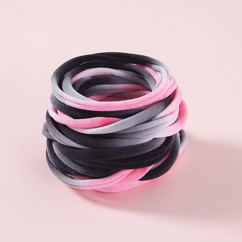 

10Pcs Diameter 35MM High Elastic Hair Bands for Women Girls children Hairband Ponytail Holder Rubber Scrunchies Hair Accessories