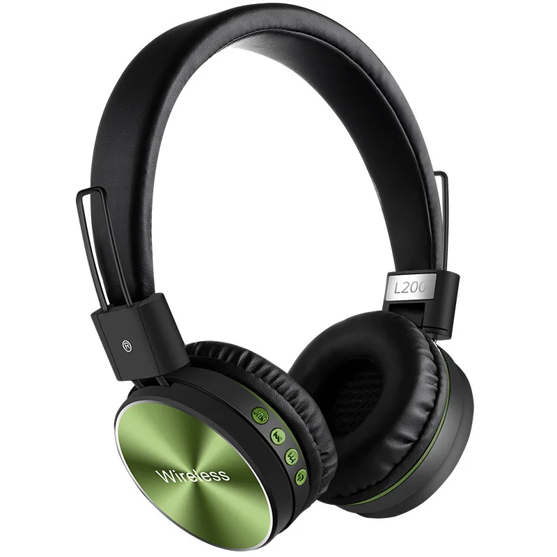 Наушники Yulass беспроводные красные высококачественные большие наушники для