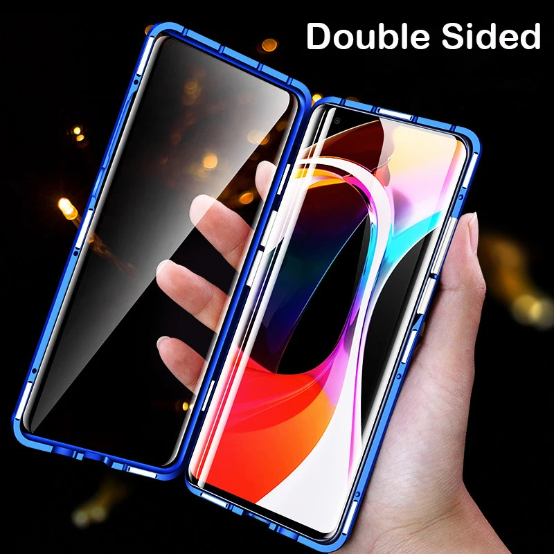 Магнитный чехол для Xiaomi POCO X3 Nfc M3 F3 F2 Pro 11 Ultra 10S 10T Lite Redmi K40 Note 10 MAX 8T 7 K20 металлический
