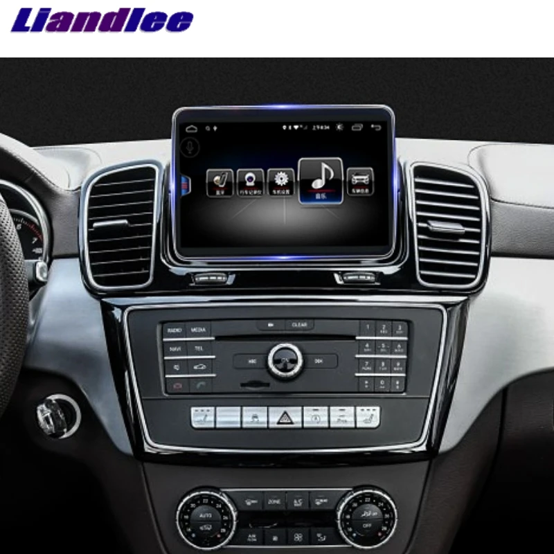 Liislee автомобильный мультимедийный плеер NAVI для Mercedes Benz MB GL ML GLS GLE X166 W166 2011~ NTG автомобильный Радио Стерео gps навигация