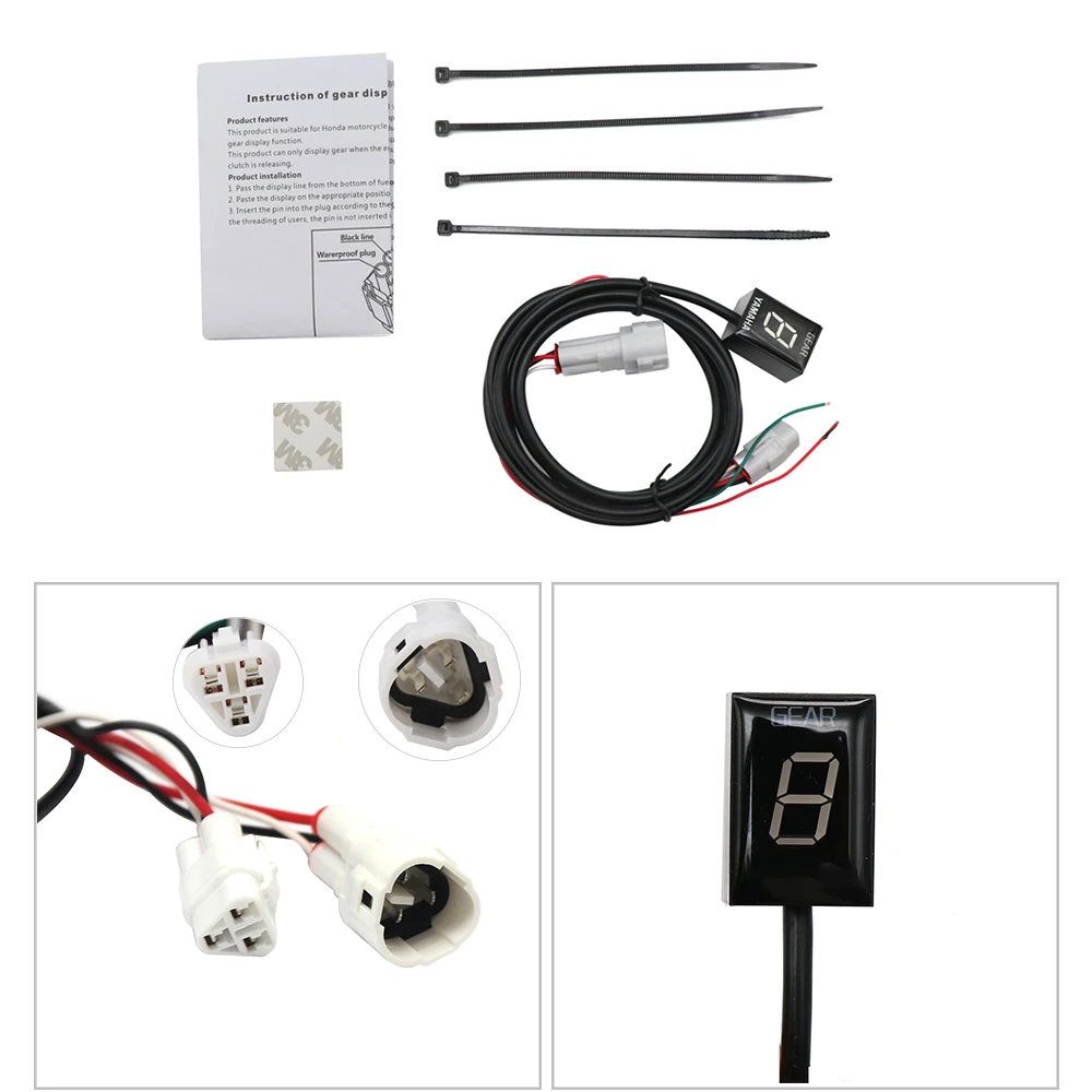 Индикатор передачи мотоцикла ZSDTRP для Yamaha YZF-R1 R6 Fzh150 Xt660 Fz-16 Fz1 Xvs950A Midnight Star Fz8 Fz6r Xv1900a 6