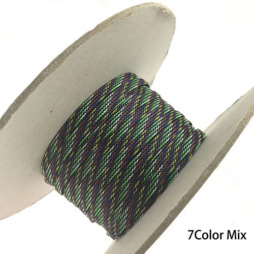 7 Colors Mix 10 м 3/4/6/8/10/12 мм провод кабель защиты кабельная муфта PET USB кабель с нейлоновой оплеткой высокой плотности обшивки изоляции - Цвет: 7 Colors Mix