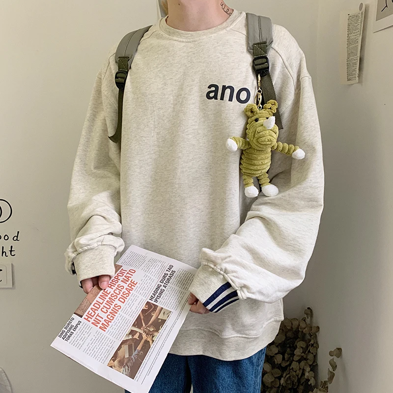 2019 Осенняя новая Корейская версия поддельных двух частей сшитых мужских букв