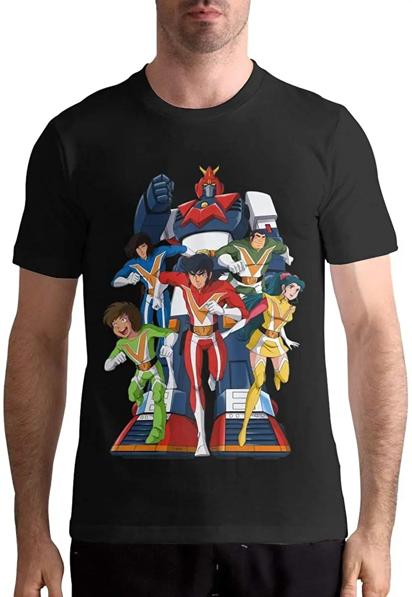 

Мужская стильная футболка с коротким рукавом Chodenji Machine Voltes V