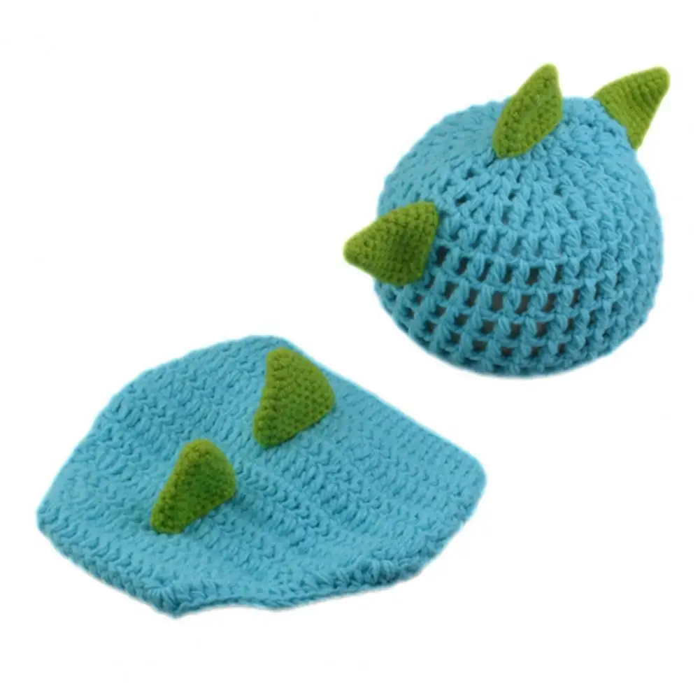 

Cartoon Design Elastic Newborn Knitted Shooting Clothing for Christmas