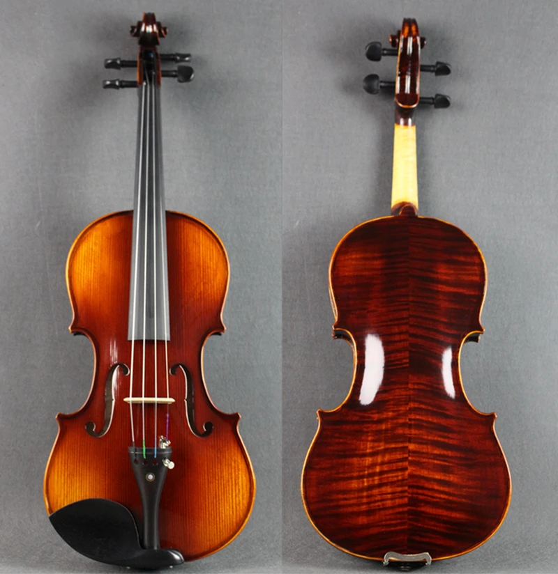 4/4 скрипка тигр пижамы для малыша задняя 바이올린 كمان превосходное пламя