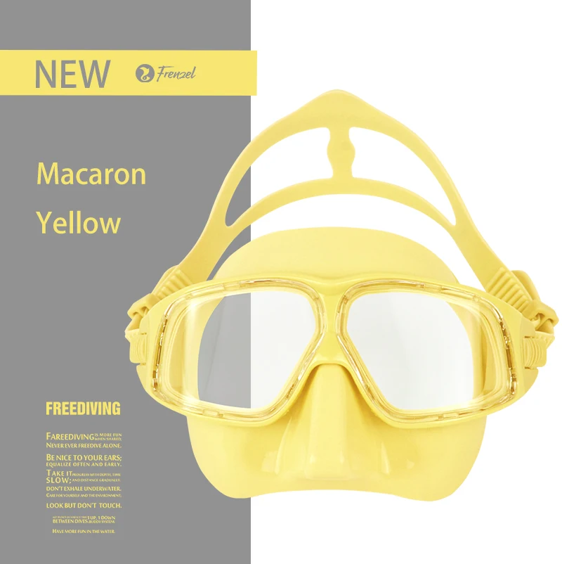 Бесплатная маска для дайвинга профессиональная подводной охоты с низким объемом