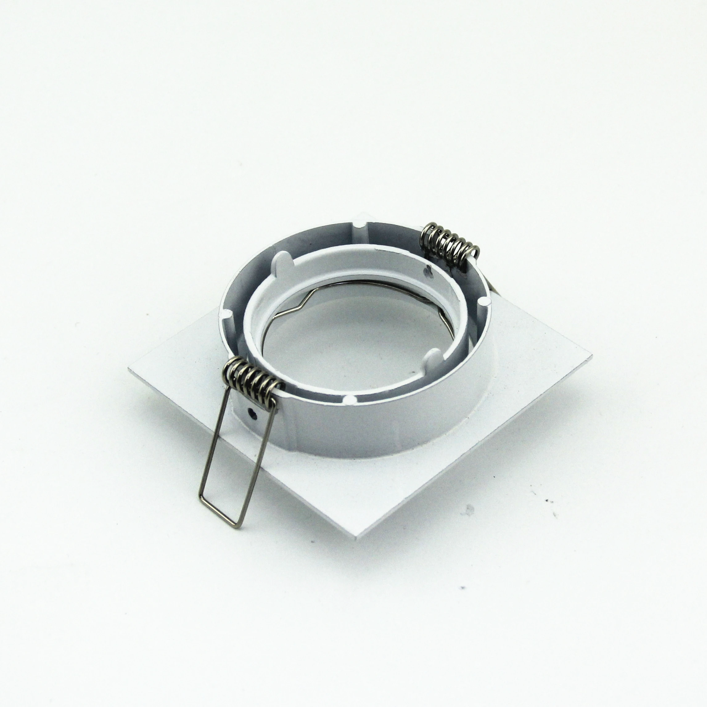 Цинковый сплав квадратный белый/атласный никелевый скрытый монтаж рамка