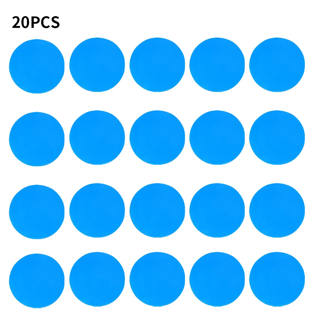 

20pcs Waterproof Lifebuoy Repair Patches Air Bed Kayak Repair Patch Multipurpose Accessories For Inflated Swimming Pool Puncture