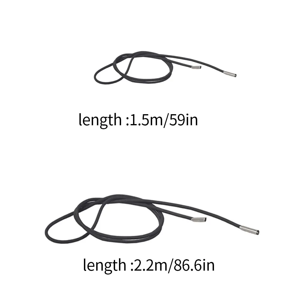 

Zero Gravity Chair Cords Replacement Universal Elastic Cord Repair Tool Kit for Garden Sun Recliners Lounge Chair 4PCS Black