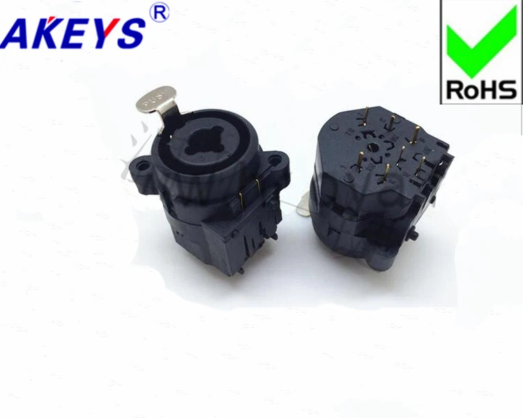 5 шт. XJ 001HP 7 аудио двухцелевая розетка XLR комбинированная Canon розетка|Соединители| |