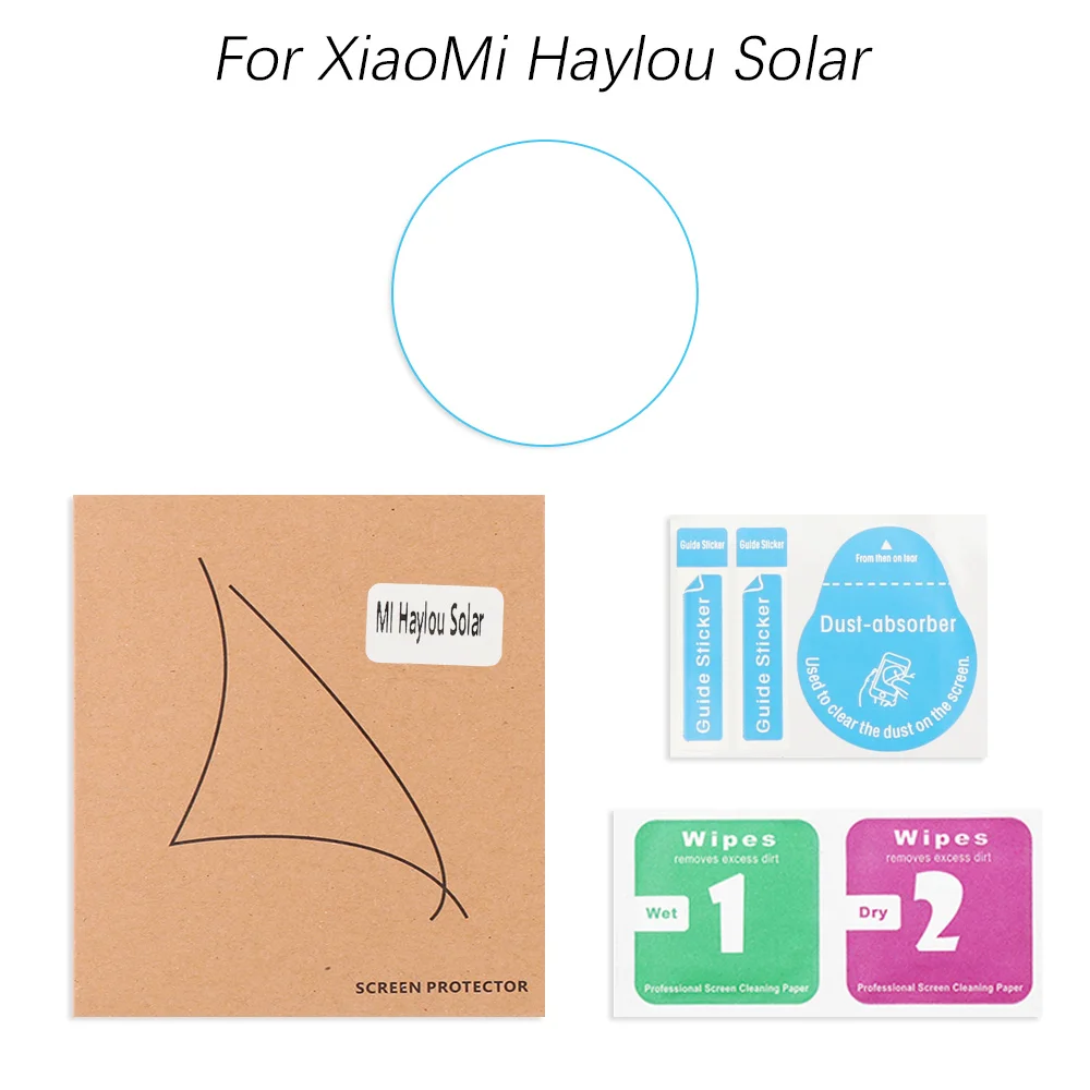 Закаленное стекло Защитная пленка HD Прозрачная защитная для XiaoMi Haylou солнечные