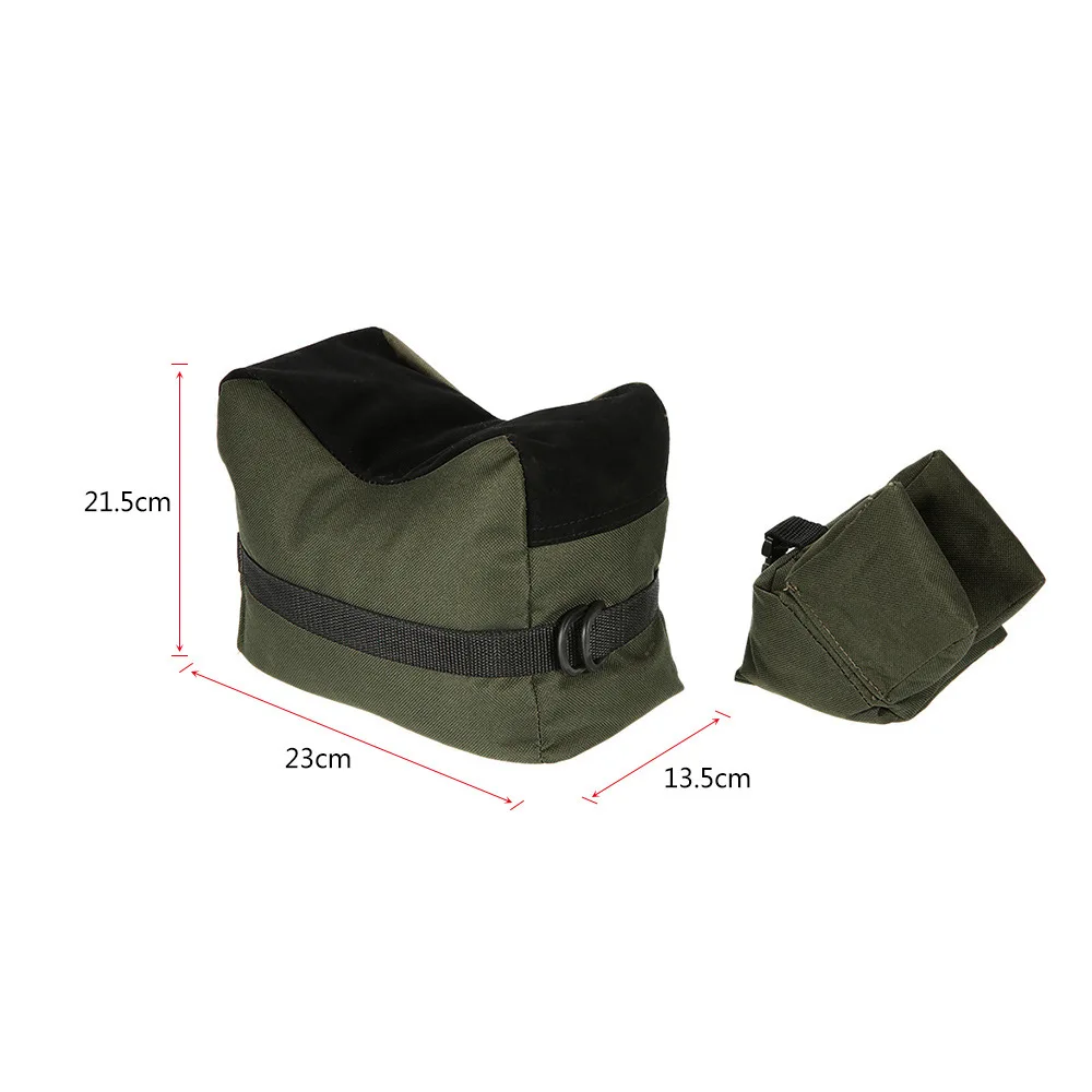 Front & Rear Bag Rifle Support Sandbag Without Sand Military Sniper Shooting Target Stand Hunting Gun Accessories |