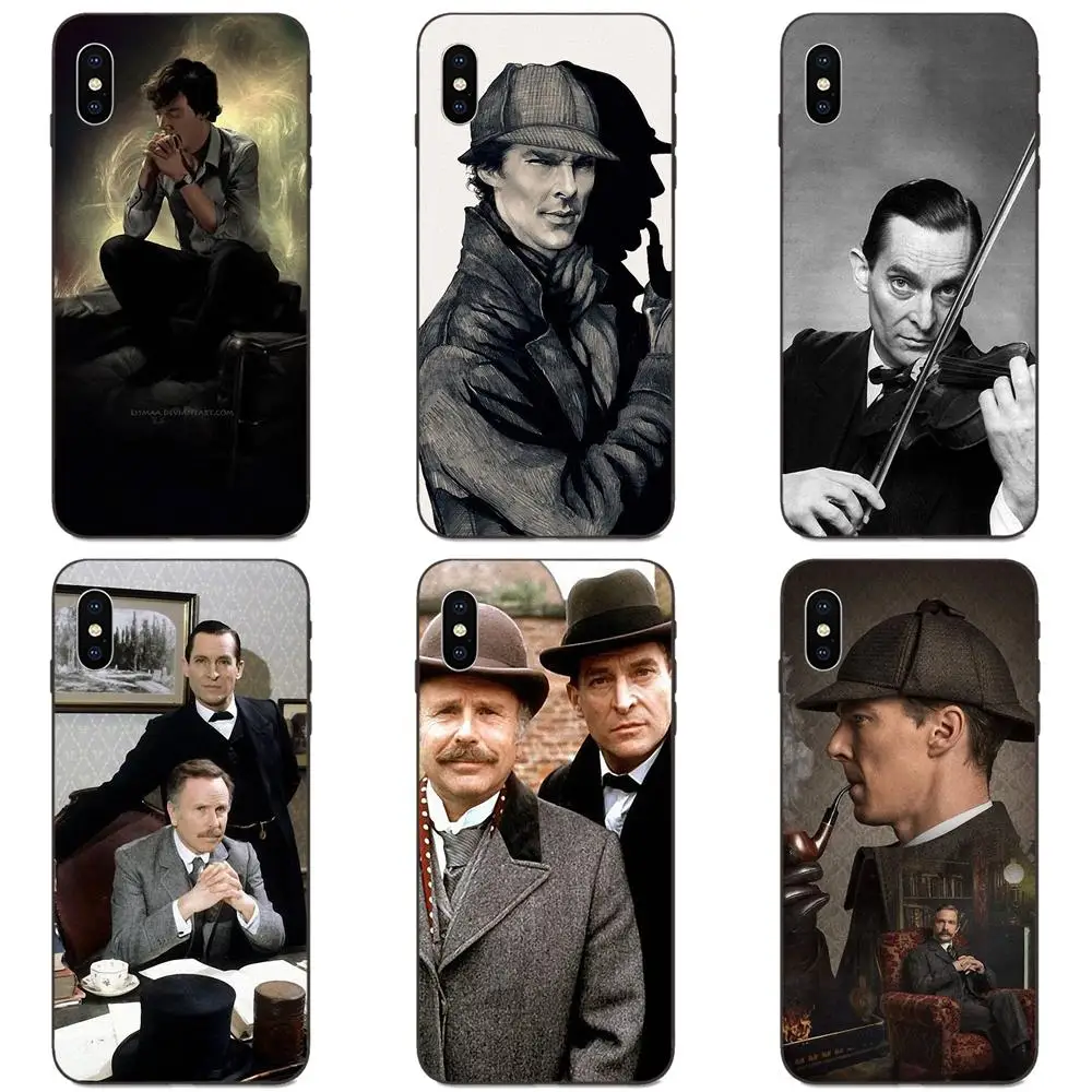 Цветной Чехол I Am Sherlock Holmes для мобильного телефона Xiaomi Redmi Note 3 3S 4 4A 4X 5 5A 6 6A 7 7A K20 Plus
