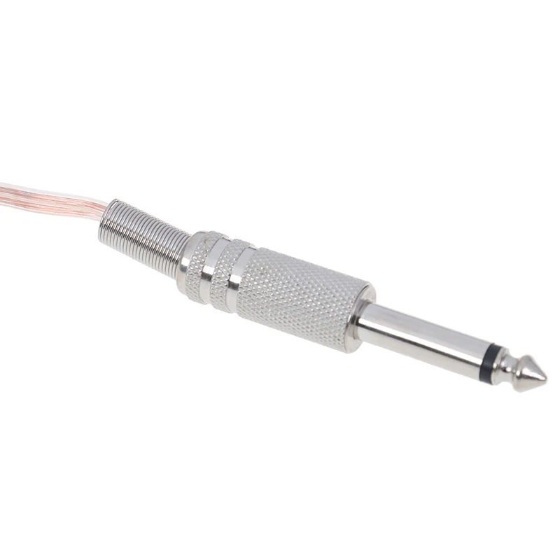 1Pcs For Tattoo Power Supply Machine Kit Switch Pedal Professional Metal Head Transparent Microphone Clipcord TattooHook Line | Красота и