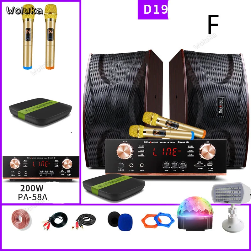 Акустическая система Bluetooth кинотеатр домашний для Караоке Пение звук вокруг