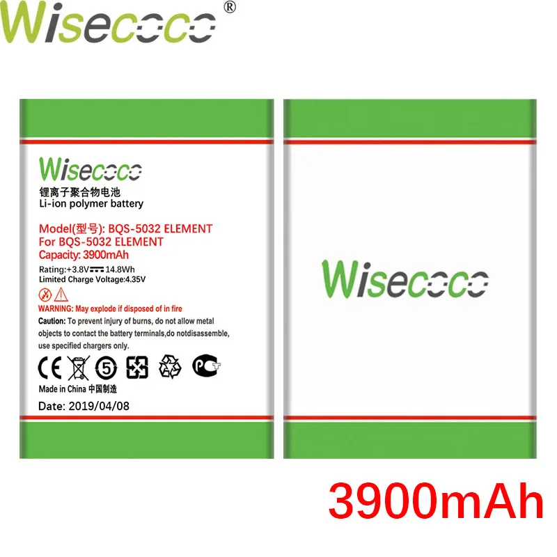 Wisecoco BQS5032 3900 мАч аккумулятор для BQ BQS 5032 BQS-5032 элемент батареи мобильного телефона Замена+ номер отслеживания