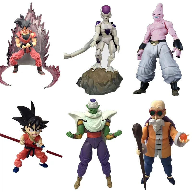 Оригинальный Драконий жемчуг супер сайян солнце Гоку Фриза мастер Броши Аниме