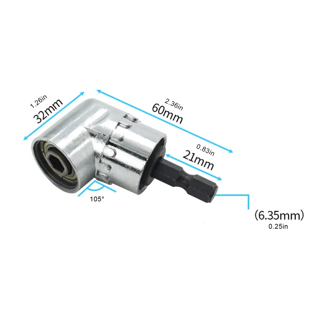 Набор угловых отверток патрон адаптер регулируемые сверла угловые отвертки