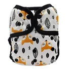 Чехол для детских подгузников из экологически чистой ткани, водонепроницаемый многоразовый чехол для подгузников, один размер 7-40 фунтов